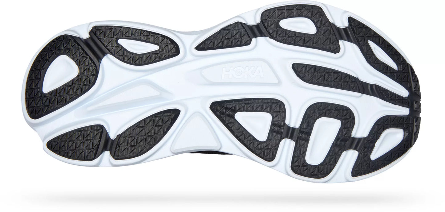 HOKA Bondi 8 Black White