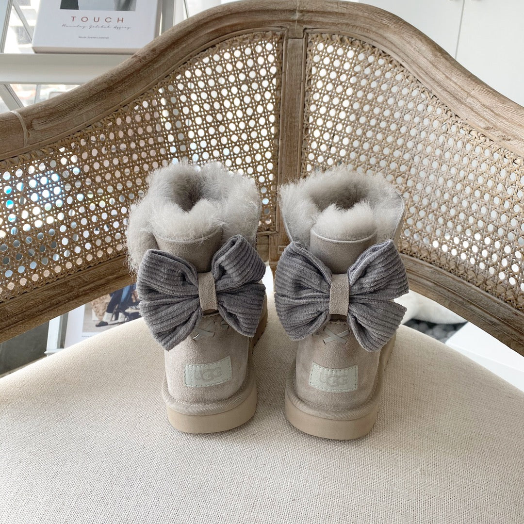 Bailey Ugg Bow-Tie Grey