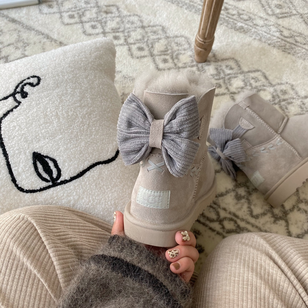 Bailey Ugg Bow-Tie Grey