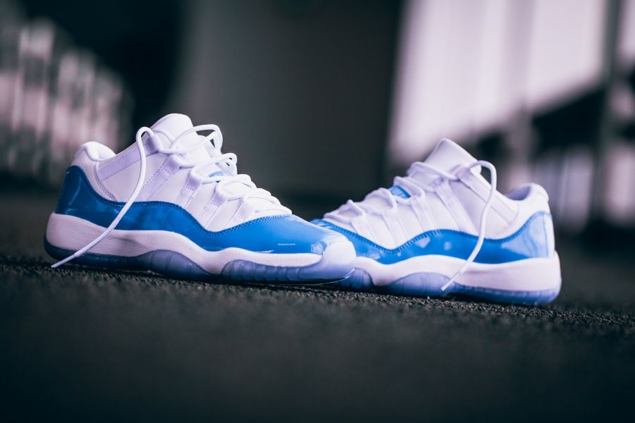 AIR JORDAN 11 RETRO LOW "CAROLINA 2017 RELEASE"