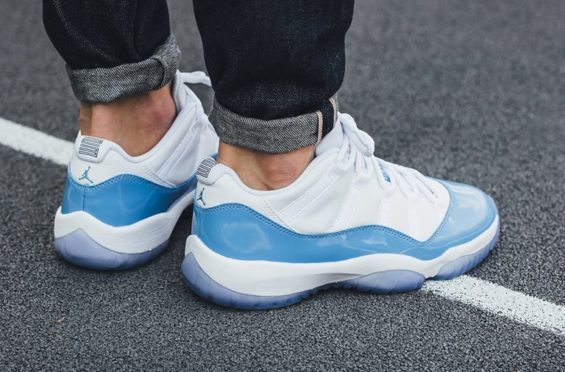 AIR JORDAN 11 RETRO LOW "CAROLINA 2017 RELEASE"