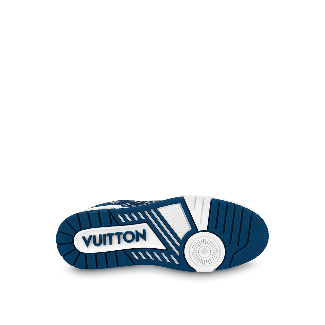 LOUIS VUITTON TRAINER LOW MONOGRAM DENIM