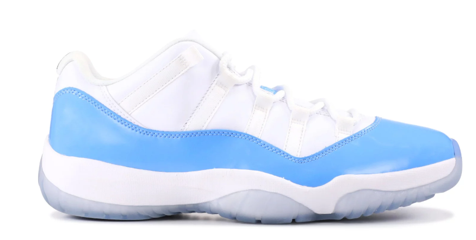 AIR JORDAN 11 RETRO LOW "CAROLINA 2017 RELEASE"
