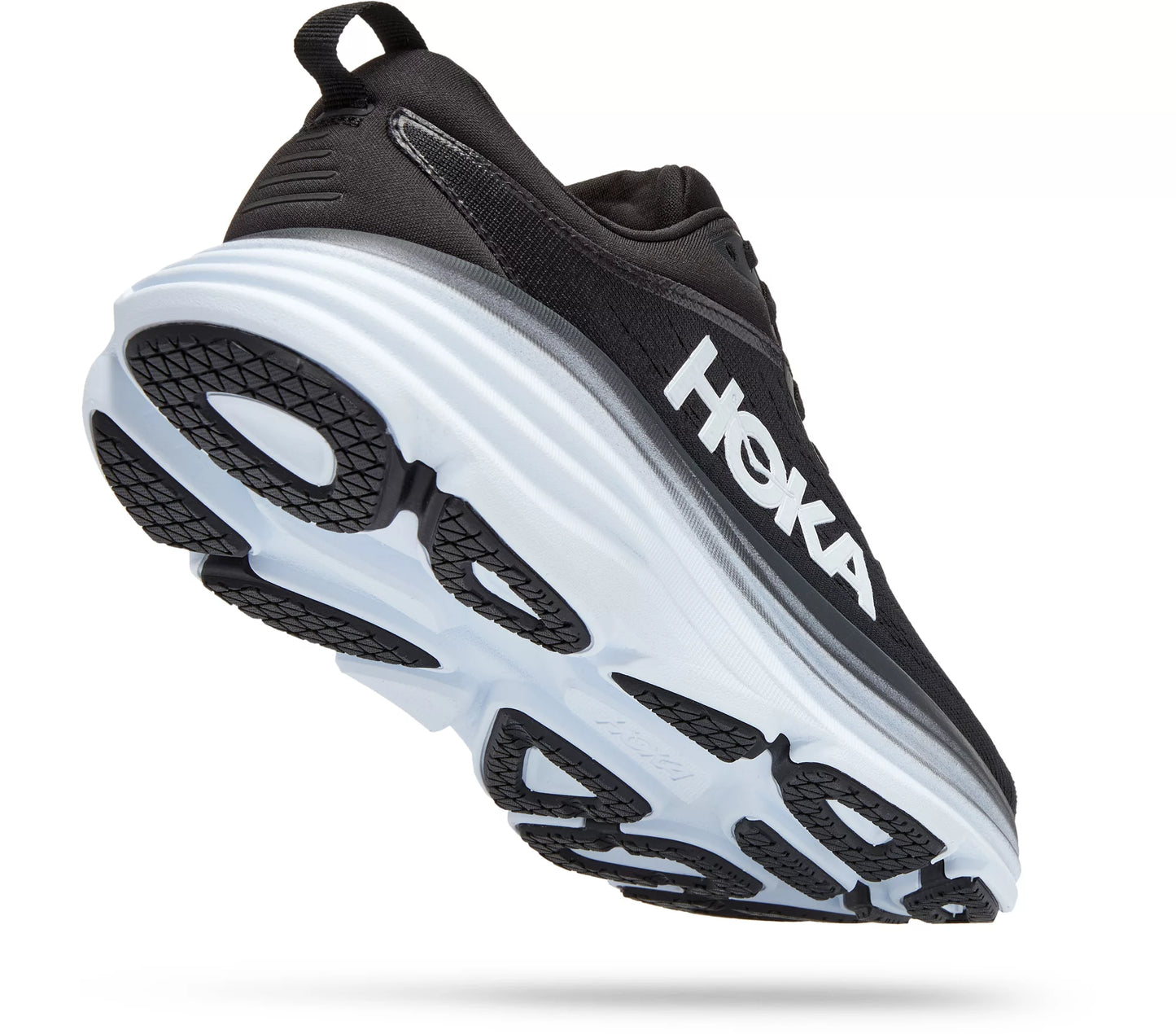 HOKA Bondi 8 Black White