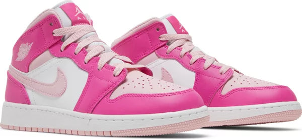 Air Jordan 1 Mid GS 'Fierce Pink'