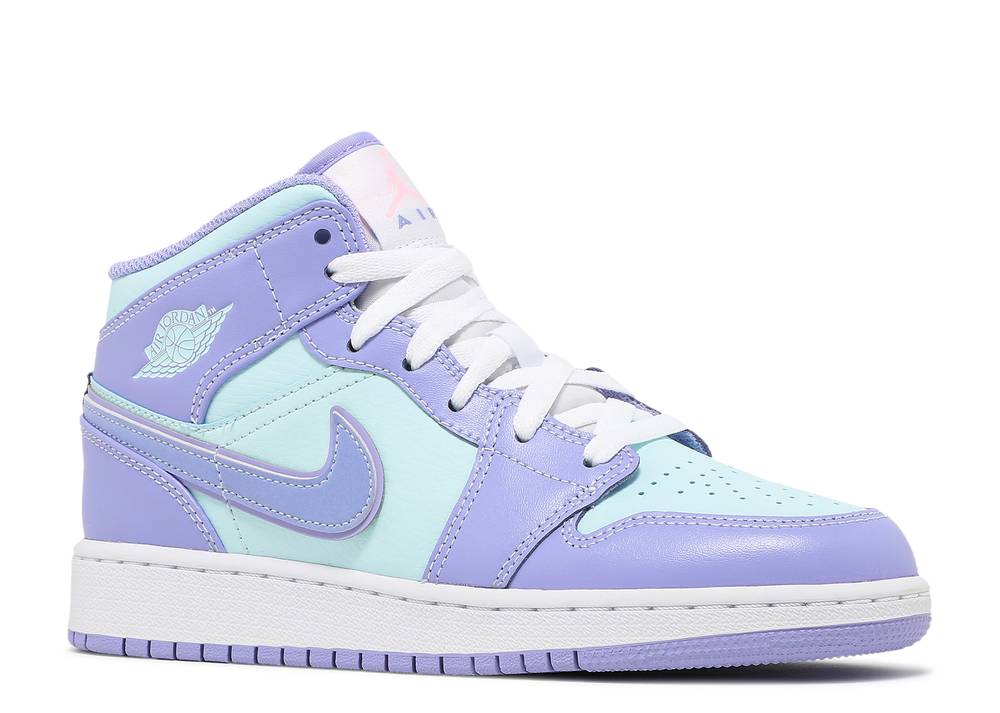 AIR JORDAN 1 MID GS 'PURPLE PULSE'