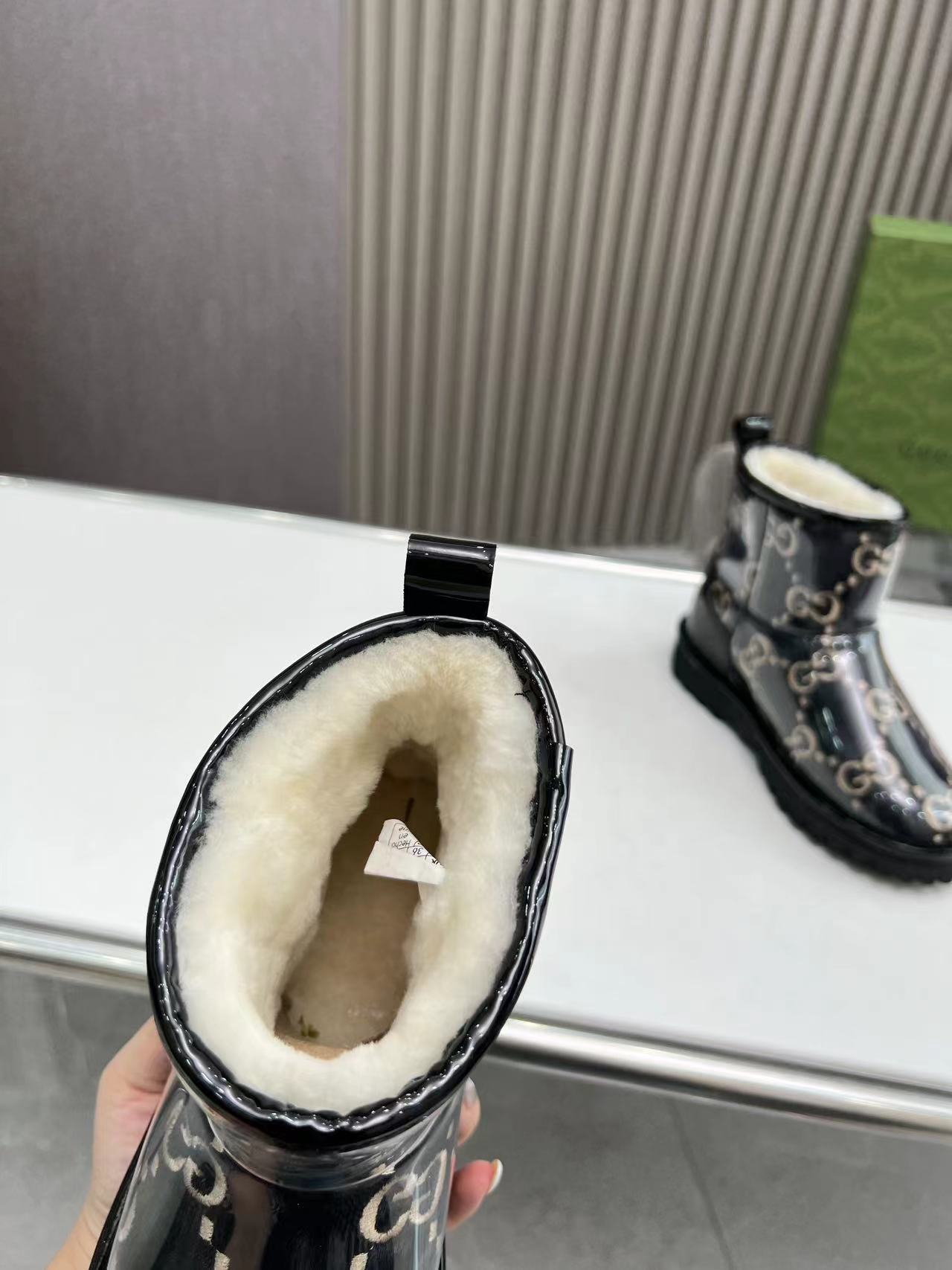 Ugg Boots Gucci Collab Black