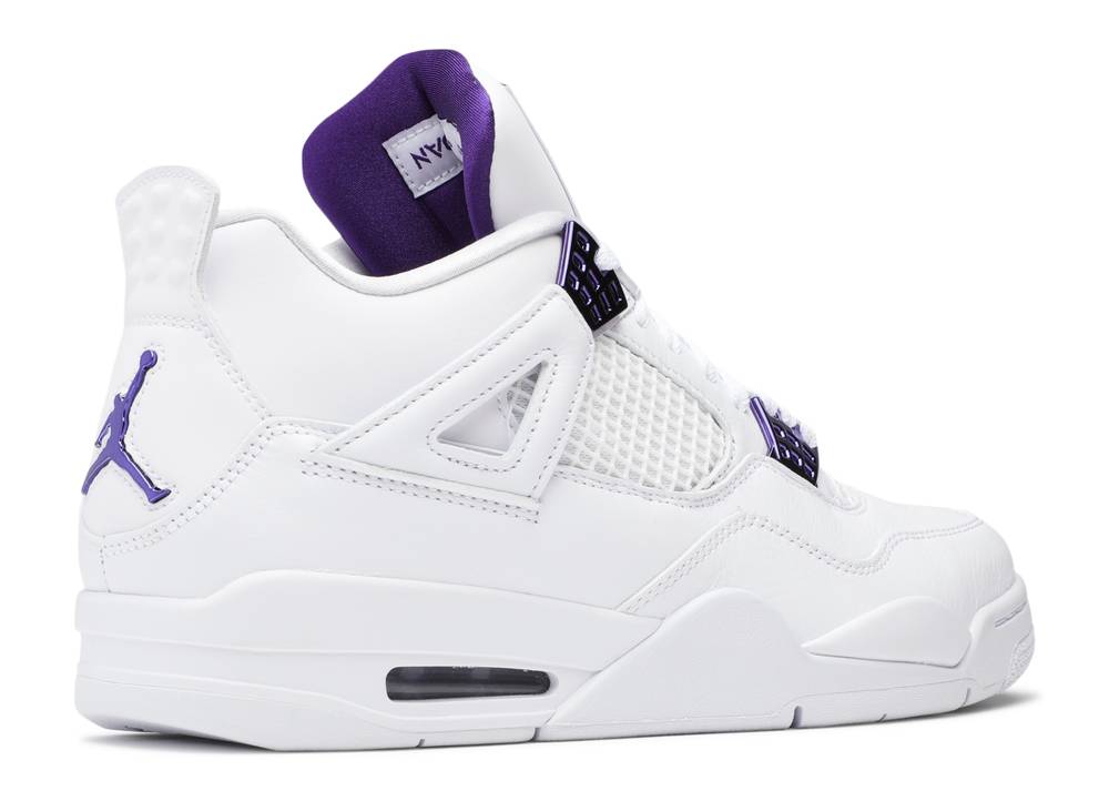 AIR JORDAN 4 RETRO 'PURPLE METALLIC'