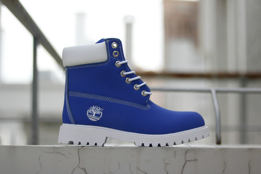 Sapphire Blue Timberlands