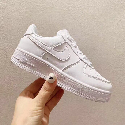 KIDS NIKE AIRFORCE 1 LOW TOPS