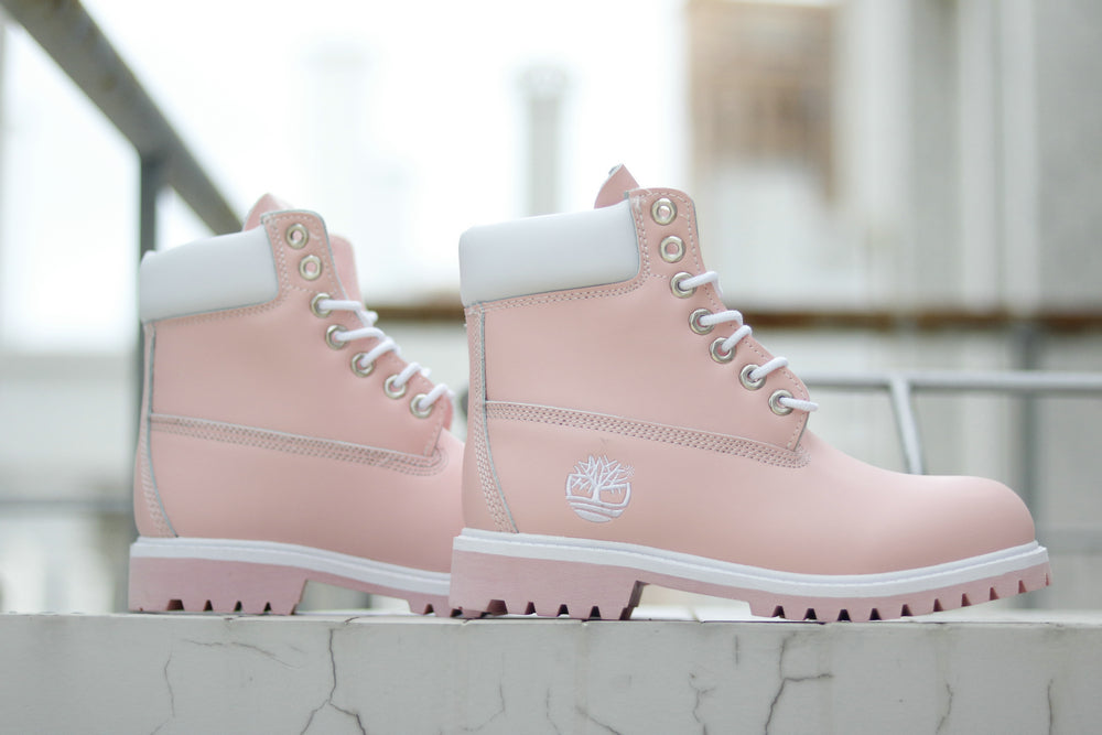 Blush Pink Timberlands