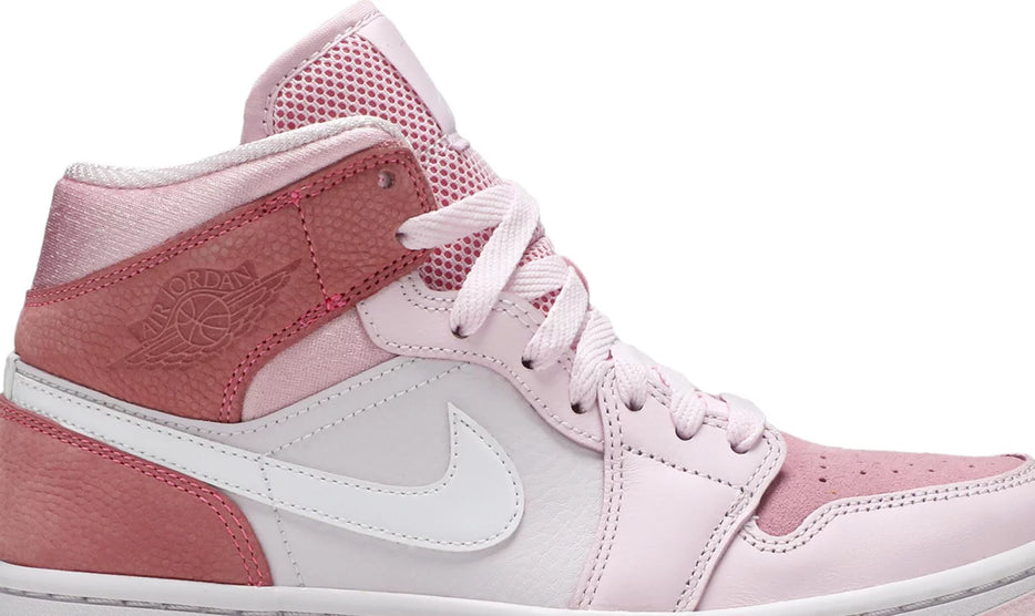 Wmns Air Jordan 1 Mid 'Digital Pink'