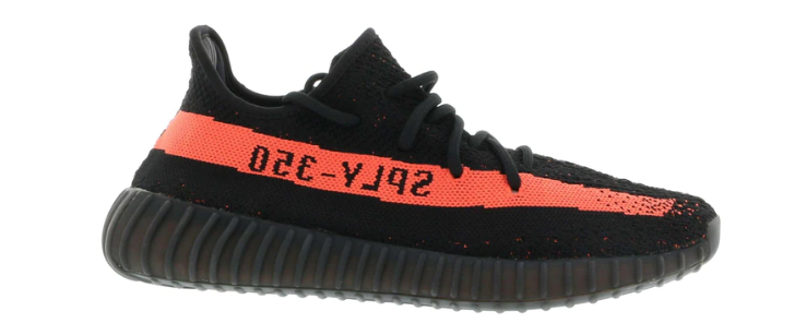 CORE RED ADIDAS YEEZY BOOST 350 V2"